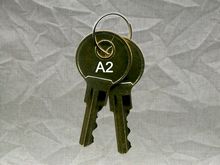 PK-8K-A2 APG Key Set (Marked A2 ~ 2 Keys)