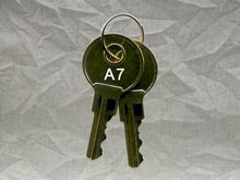 PK-8K-A7 APG Key Set (Marked A7 ~ 2 Keys)