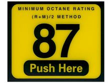 001-129999 87 Octane Graphic Overlay W/Push Here