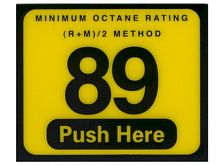 002-129999 89 Octane Graphic Overlay W/Push Here