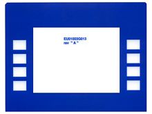 EU01003G013 Encore Tilt Monochrome Softkey Overlay, Blue