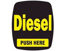 888460-001-ODB Diesel Label W/Push to Start