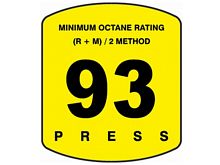 EU02006-93 Encore S Series 93 Octane Label