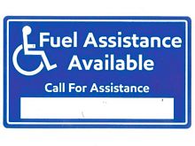 PID-ADA-FL Fuel Assistance Decal