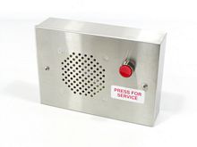 SPK-1003 Stainless Steel Speaker/Call Switch Box